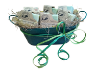 Bucket of Green Soaps