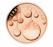 Load image into Gallery viewer, .999 Copper Christmas Medallion $5