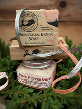 Load image into Gallery viewer, Pink Salt Soap &amp; Scrub Gift