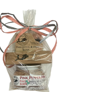 Pink Salt Soap & Scrub Gift