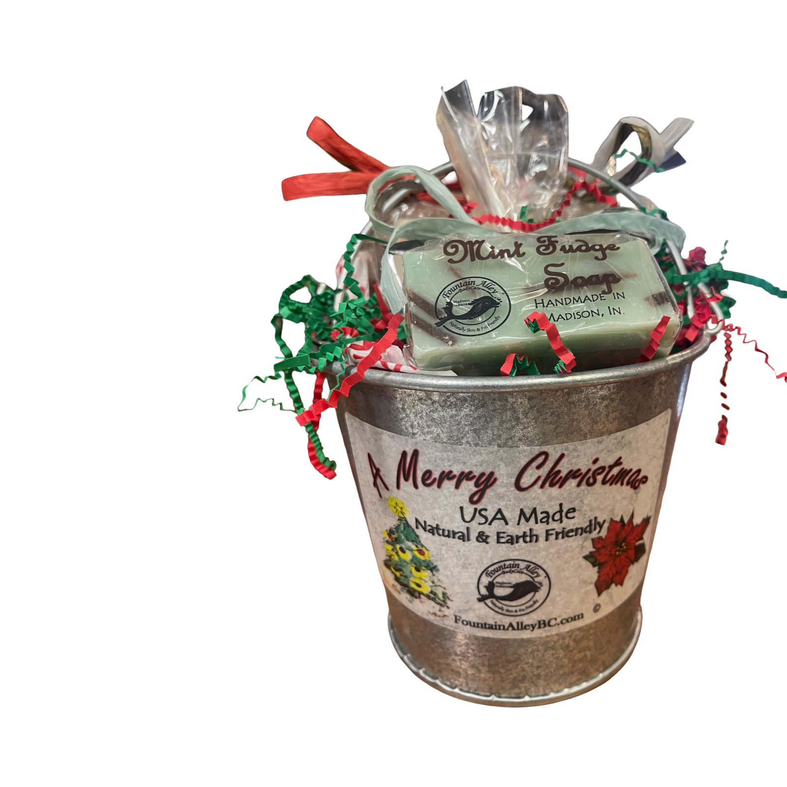 3 Sweet Soaps USA Handmade Bucket