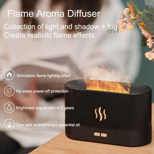 Aroma Flame Ultrasonic Essential Oil Diffuser