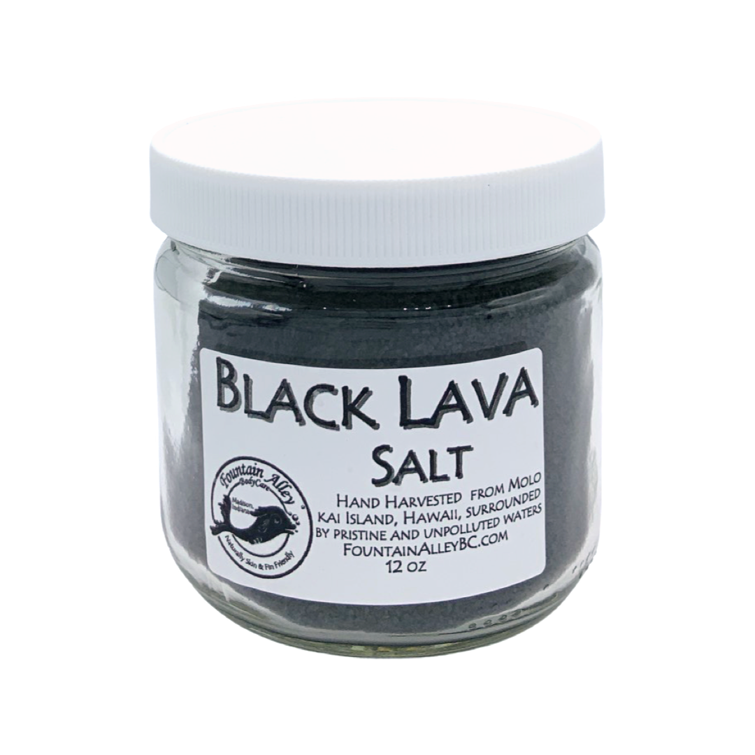 Black Lava Table Salt
