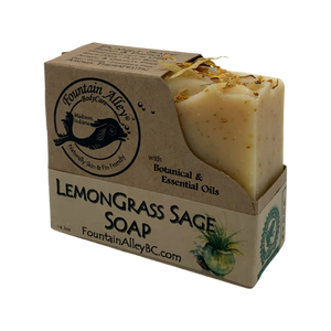 LemonGrass Sage Soap