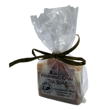 Load image into Gallery viewer, Warm Chai Tea Soap with Gingerbread Man!